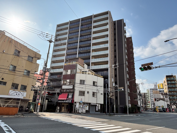 【プレサンスロジェ天王寺ザ・レジデンス】外観 【プレサンスロジェ天王寺ザ・レジデンス】外観