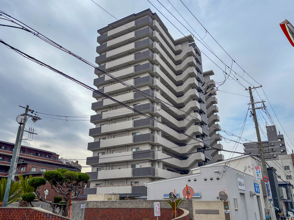 【コスモシティ平野出戸駅前】外観