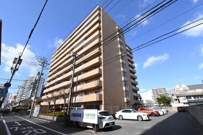 【ライオンズマンション倉敷鶴形】外観