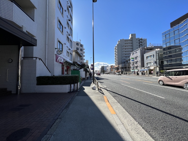 【マイキャッスル南馬込】前面道路