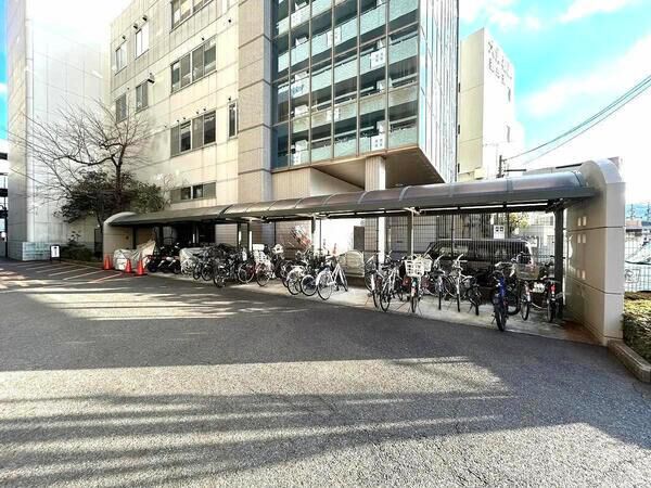 【コスモ大津におの浜】共用部分（駐輪場）