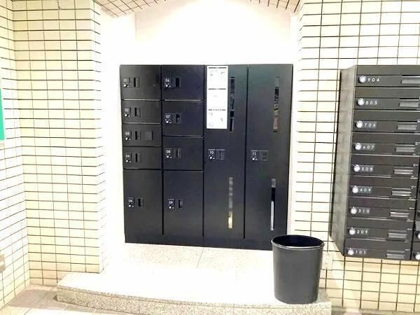 【朝日プラザ五橋Ⅲ】共用部分（宅配ボックス）
