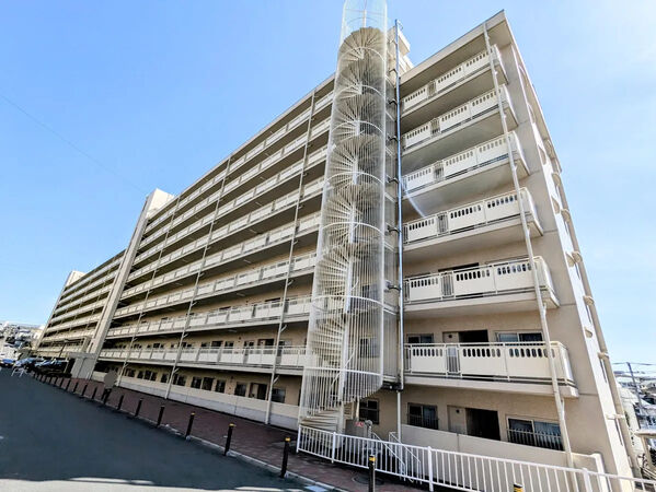 【横浜パークタウン】H棟　外観1