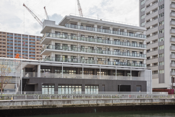 【勝どきザ・リバーフロント】外観写真