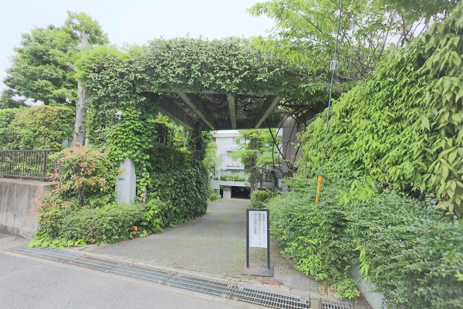 【ベルレーヴ生田】エントランスアプローチ 【ベルレーヴ生田】エントランスアプローチ