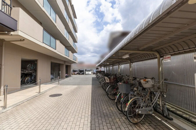 【京都伏見アーバンコンフォート】駐輪場