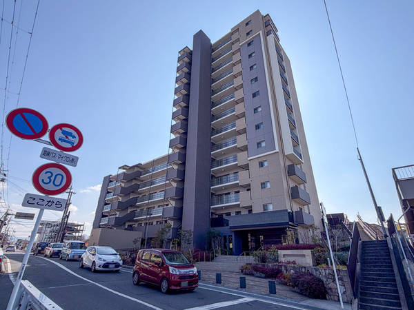 【プレサンスロジェ草津大路テラス】外観 【プレサンスロジェ草津大路テラス】外観