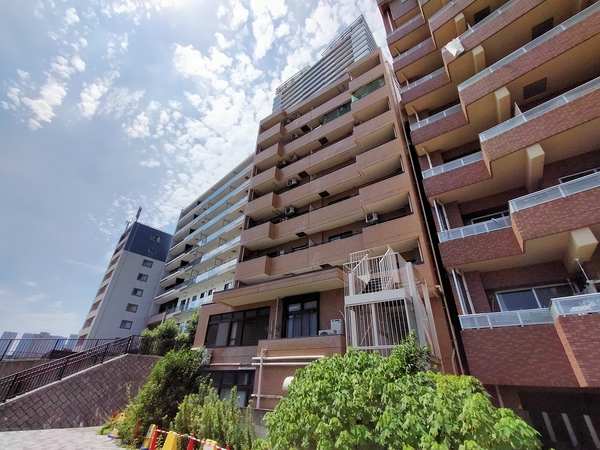 【ライオンズマンション鉄砲洲第3】外観写真 【ライオンズマンション鉄砲洲第3】外観写真