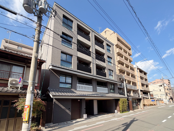 【パークホームズ御所南水月邸】外観