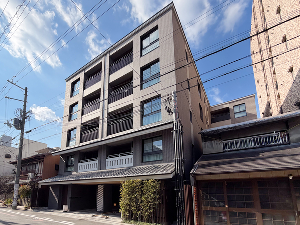 【パークホームズ御所南水月邸】外観