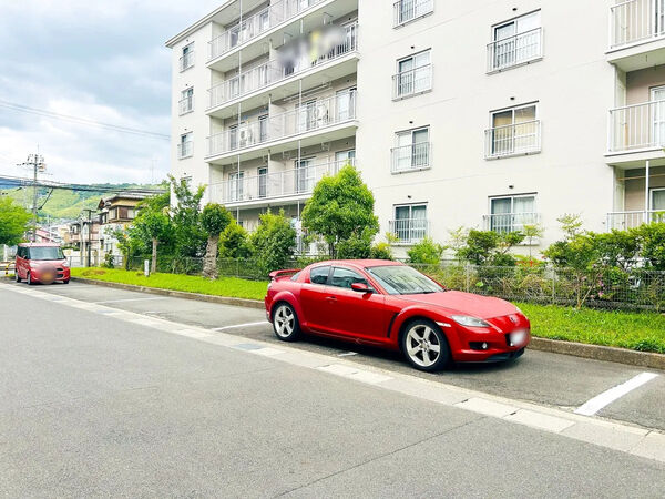 【長岡天神ハイツ】駐車場 【長岡天神ハイツ】駐車場