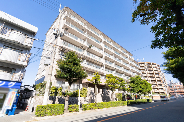 【日商岩井第2緑地公園マンション】外観