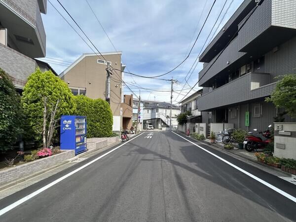 【キャッスルシティ江古田】前面道路