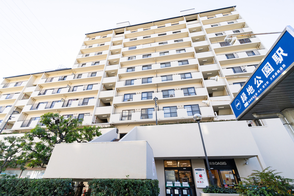 【緑地東グランドマンション】外観 【緑地東グランドマンション】外観