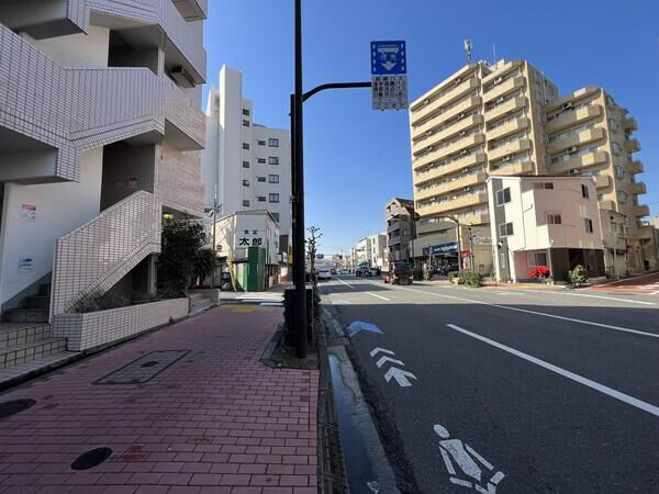 【スカイコート大森山王】前面道路