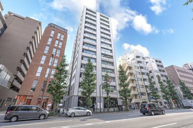 【パークリュクス恵比寿】恵比寿のメインストリート「駒沢通り」のフロントに佇むレジデンス。