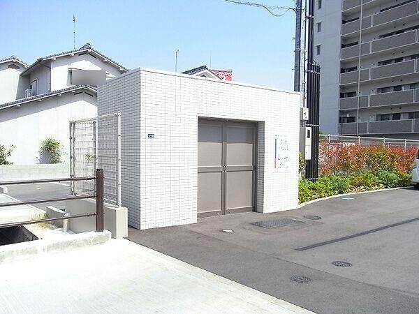 【アルファステイツ倉敷寿町】ゴミステーション