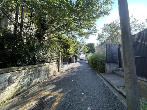【パークハウス瀬田一丁目】前面道路 【パークハウス瀬田一丁目】前面道路