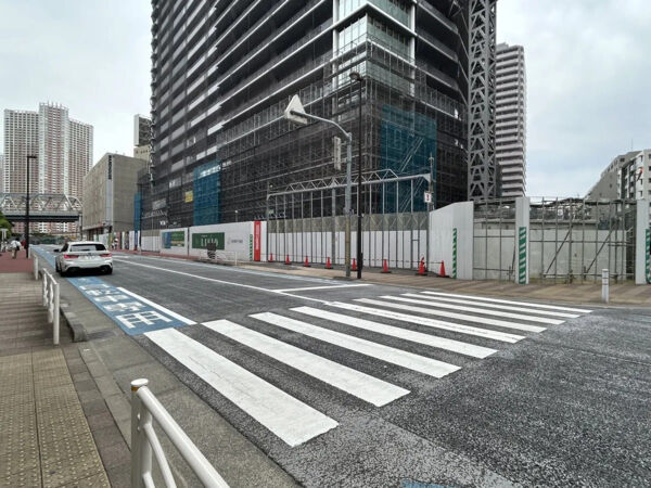 【リビオタワー品川】前面道路 【リビオタワー品川】前面道路