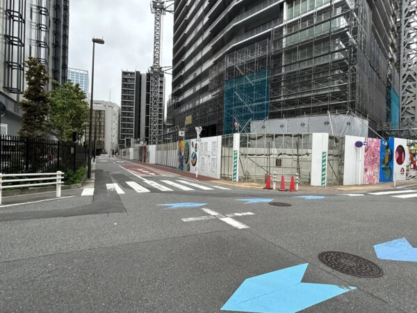 【リビオタワー品川】前面道路 【リビオタワー品川】前面道路