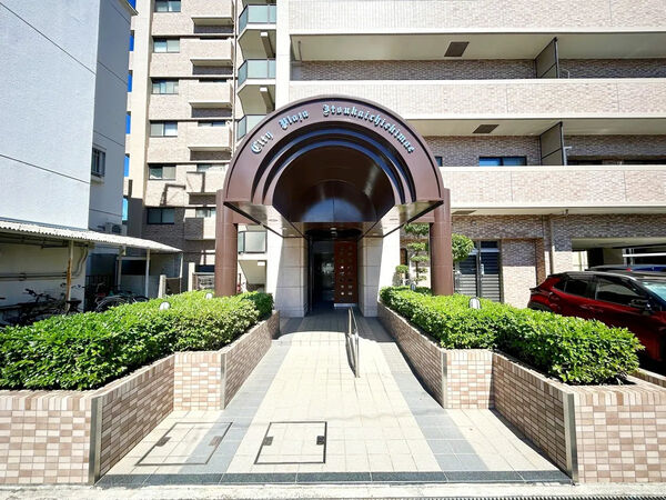 【シティプラザ五日市駅前】エントランスアプローチ 【シティプラザ五日市駅前】エントランスアプローチ