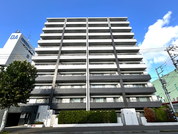 【クリーンリバーフィネス桑園西ステーションプレイス】外観