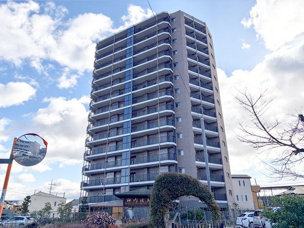 【サンクレイドル高槻上牧】外観 【サンクレイドル高槻上牧】外観