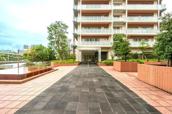 【パークタワー品川ベイワード】エントランスアプローチ