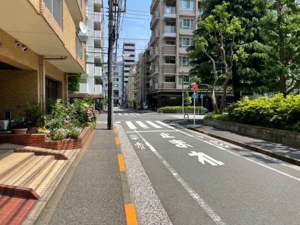 【ライオンズマンション大森第6】前面道路