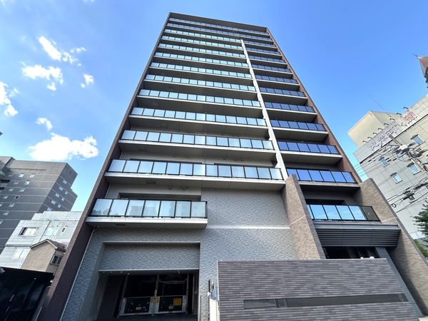 【デュオヒルズ札幌Mid】外観（南側）