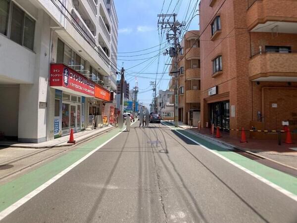 【ダイアパレスステーションプラザ五橋】前面道路