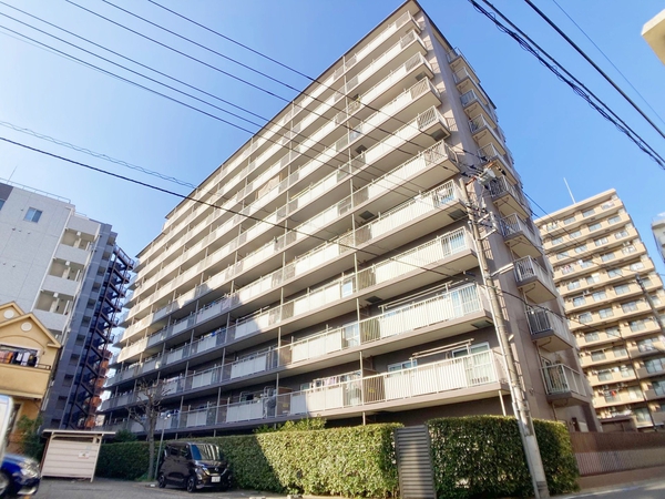 【日商岩井木場マンション】外観