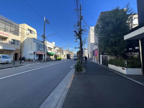 【パレ・ホームズ大森中央】前面道路