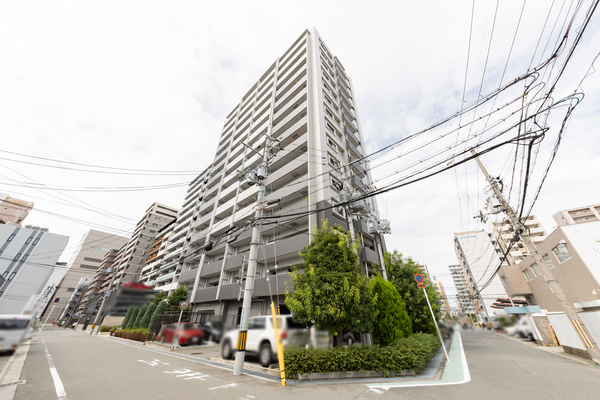 【クリスタルグランツ江坂広芝町】外観 【クリスタルグランツ江坂広芝町】外観