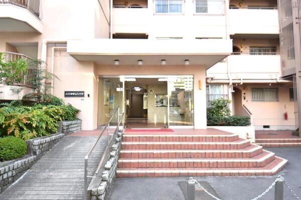 【上前津サンハイツ】エントランス