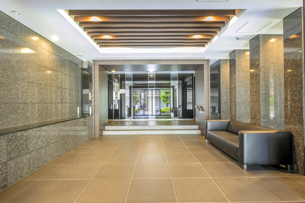 【シティハウス自由が丘レジデンス】エントランス