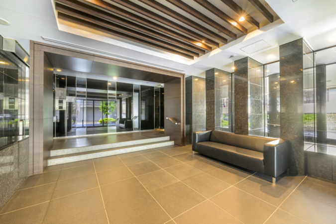 【シティハウス自由が丘レジデンス】エントランス