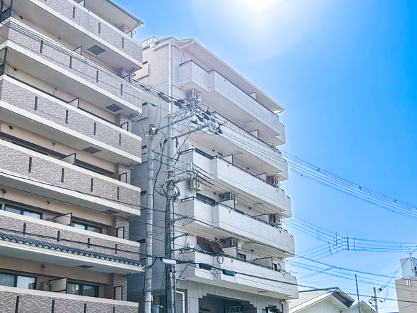 【ライオンズマンション清水】外観 【ライオンズマンション清水】外観