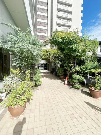 【東急ドエル・アルス御屋敷通】エントランスアプローチ