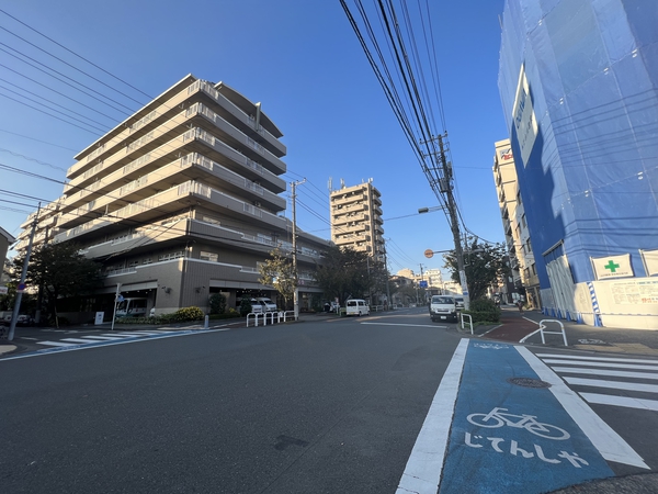 【鈴ケ森ハイツ】前面道路