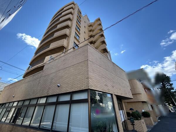 【ライオンズマンション牛田中】外観 【ライオンズマンション牛田中】外観