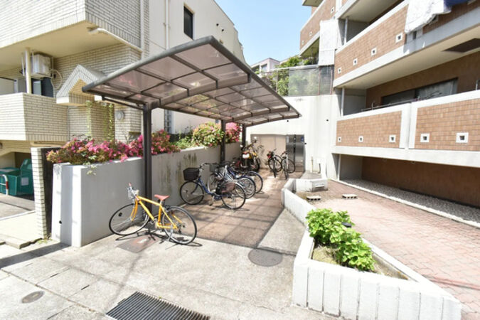 【三旺マンション第三本山】共用部分(駐輪場) 【三旺マンション第三本山】共用部分(駐輪場)
