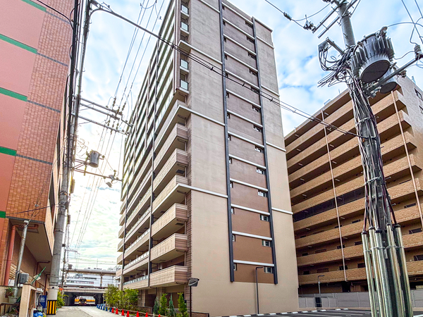 【クレアホームズフラン天王寺駅前】外観