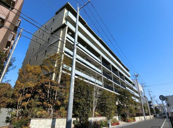 【パークホームズ武蔵新城フィールドレジデンス】外観