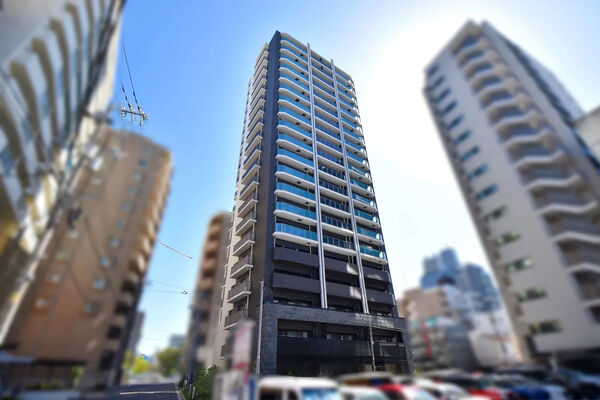 【プレサンスロジェ広島駅南ザ・タワー】外観 【プレサンスロジェ広島駅南ザ・タワー】外観