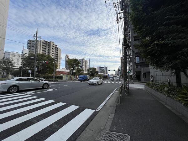 【ブライズ品川南ルリオン】前面道路