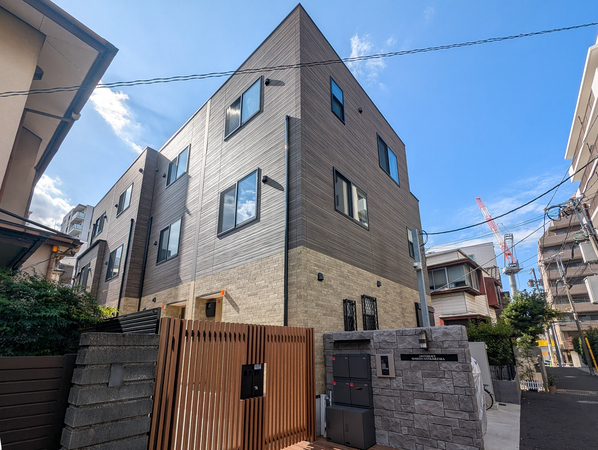 【リムテラス早稲田夏目坂】外観 【リムテラス早稲田夏目坂】外観