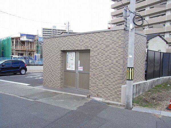 【アルファステイツ老松町五番館】ゴミステーション