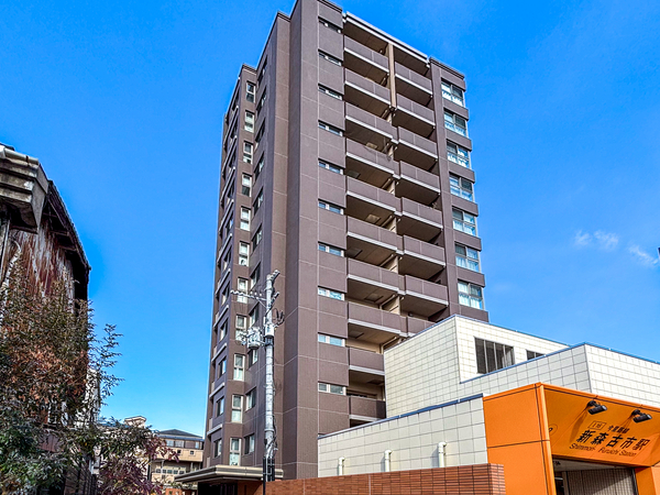 【新森駅前ザレジデンスWEST】外観 【新森駅前ザレジデンスWEST】外観