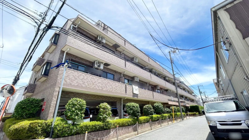 【ライオンズコート市川】外観